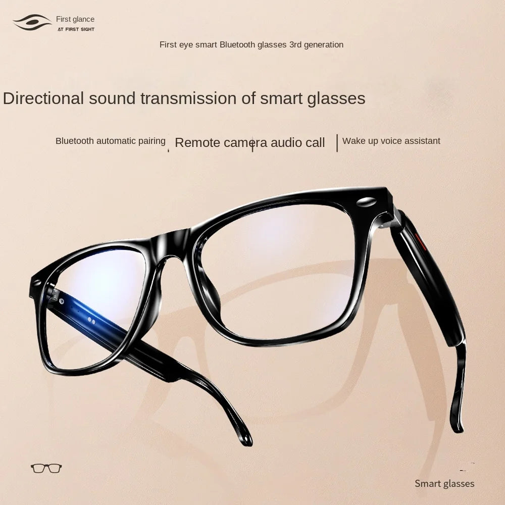 First Look DYY-E13 Full-Frame Wireless Bluetooth Headset Frame Sunglasses Sunglasses Voice Interchangeable Lenses