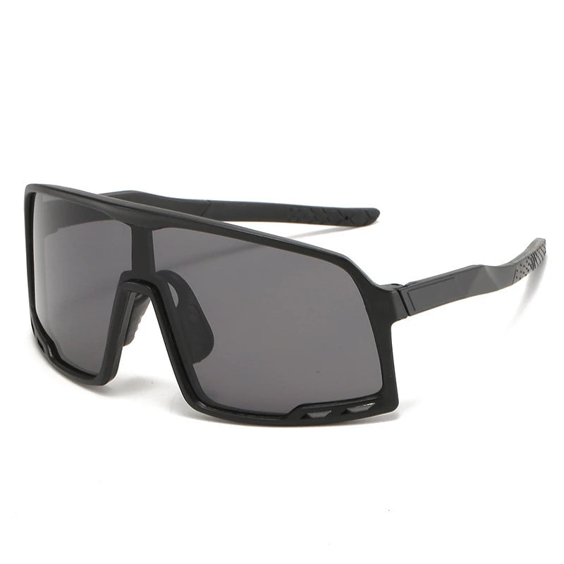 Cycling Sunglasses Outdoor Sports Large Frame Sunglasses Dazzling Reflective Mercury Sunglasses Hiking Goggles Riding Eyewear