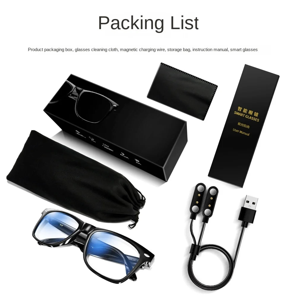 First Look DYY-E13 Full-Frame Wireless Bluetooth Headset Frame Sunglasses Sunglasses Voice Interchangeable Lenses