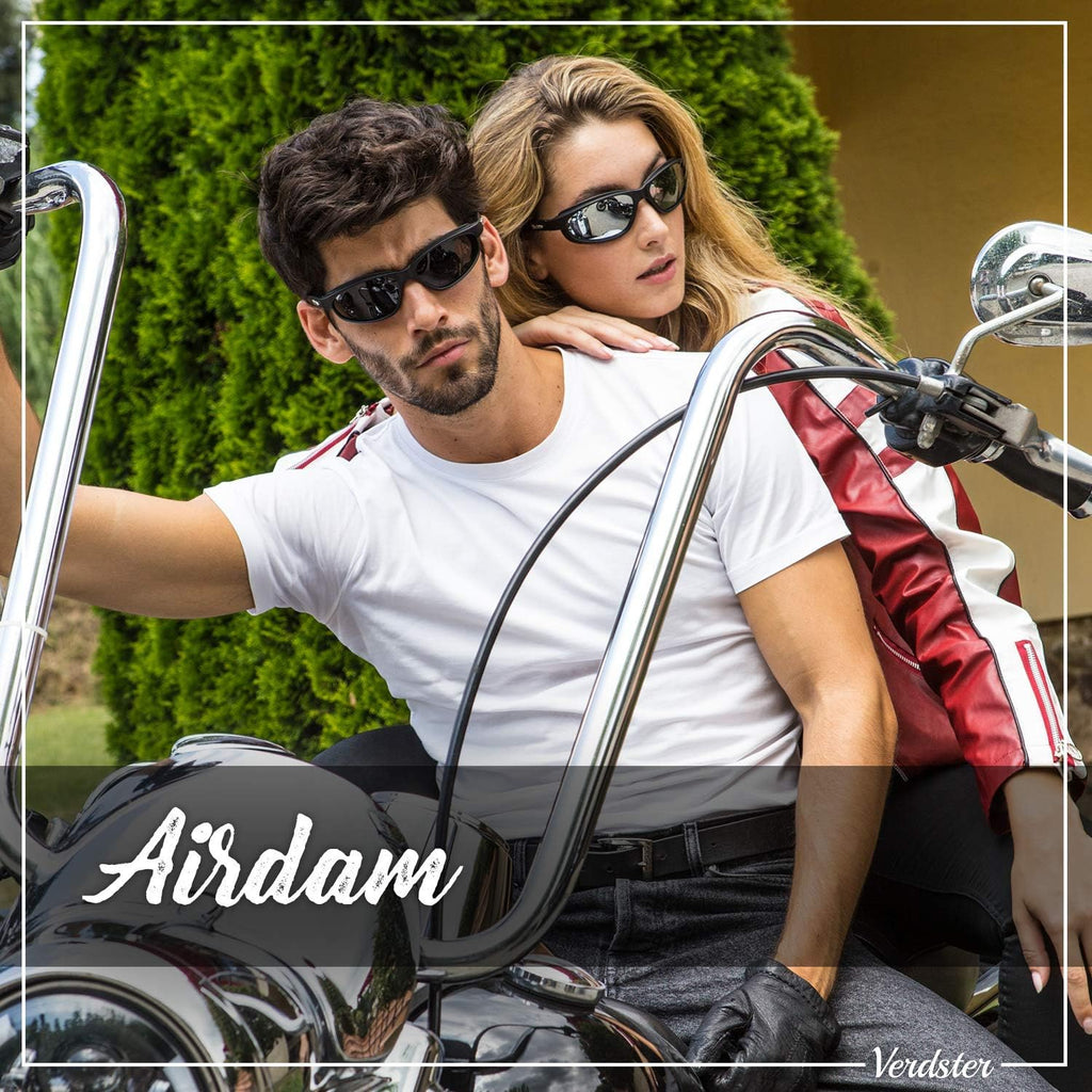 Sunglasses for Men - Sports Polarized Mens Sunglasses UV400 Protection - Comfortable Foam Padded Design - Airdam