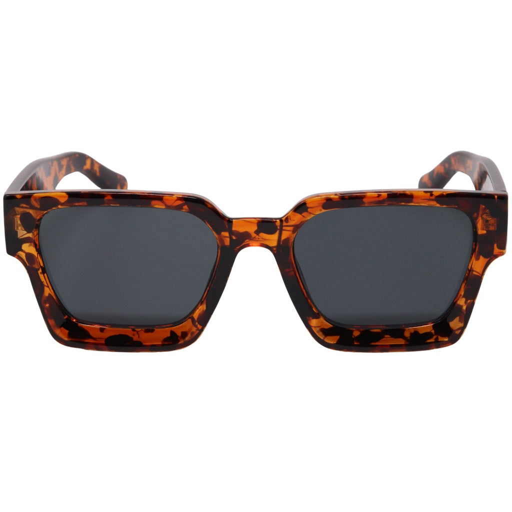 Retro Square Frame Sunglasses for Women Men Fashion Chunky Rectangle Sun Glasses