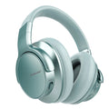 E7 Active Noise Cancelling Headphones,Wireless over Ear Bluetooth 5.0 Headsets with Mic,Mint Green