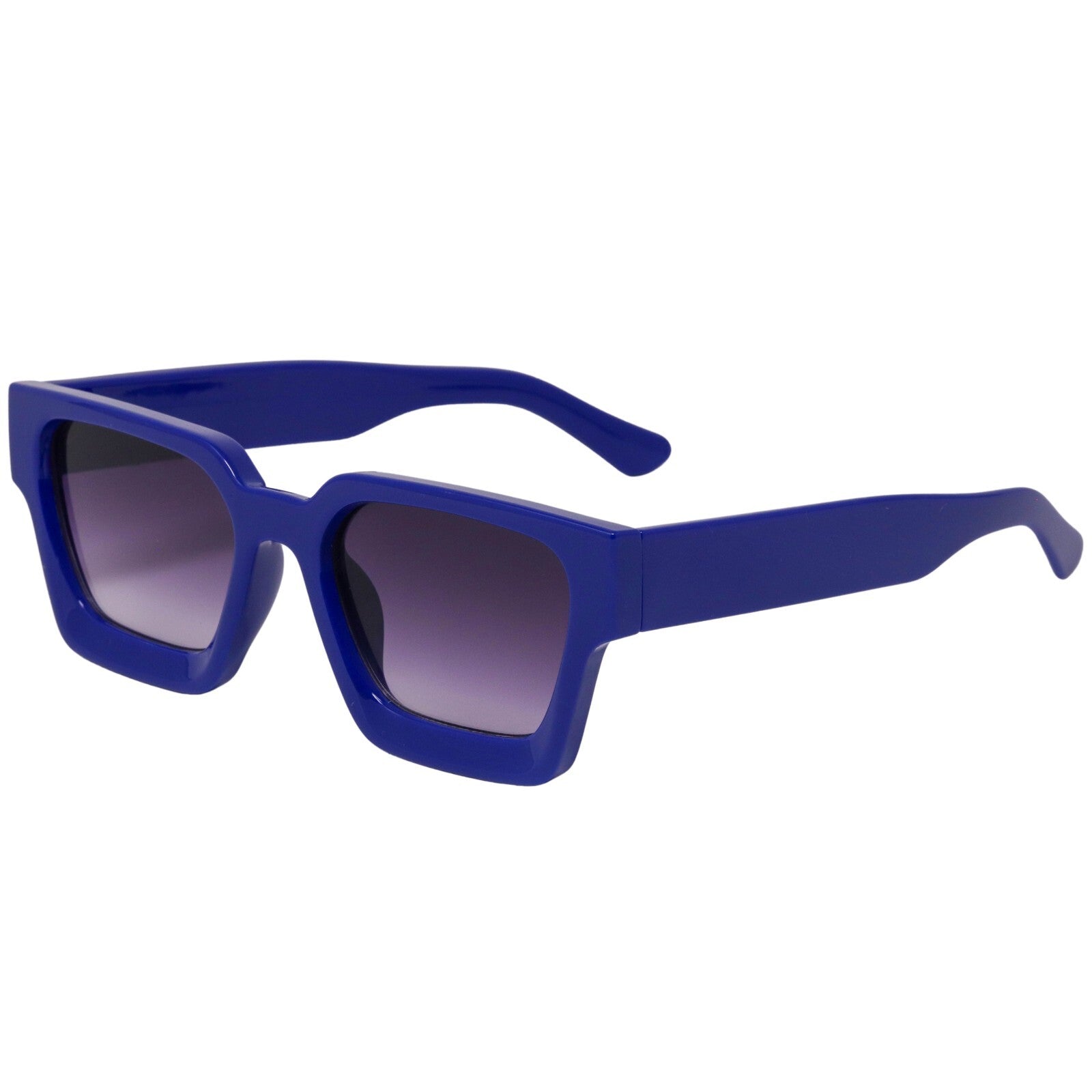 Retro Square Frame Sunglasses for Women Men Fashion Chunky Rectangle Sun Glasses