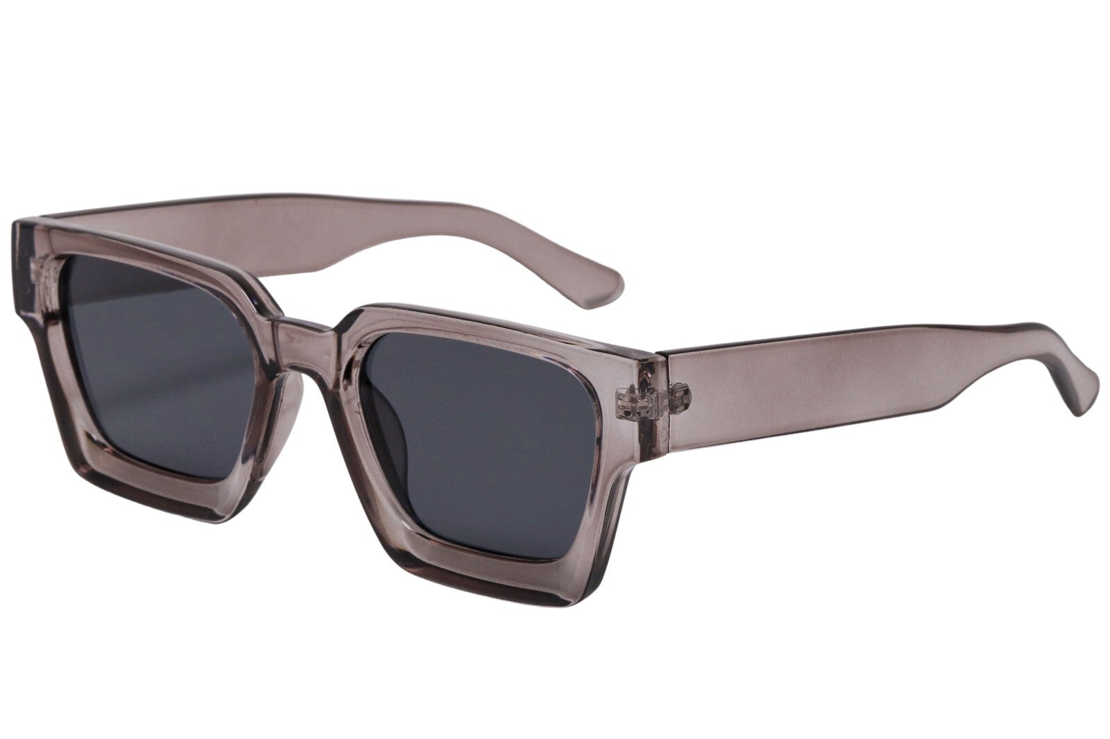 Retro Square Frame Sunglasses for Women Men Fashion Chunky Rectangle Sun Glasses
