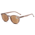 HD Reading Sunglasses – UV Blocking, Brown & Gray Lens