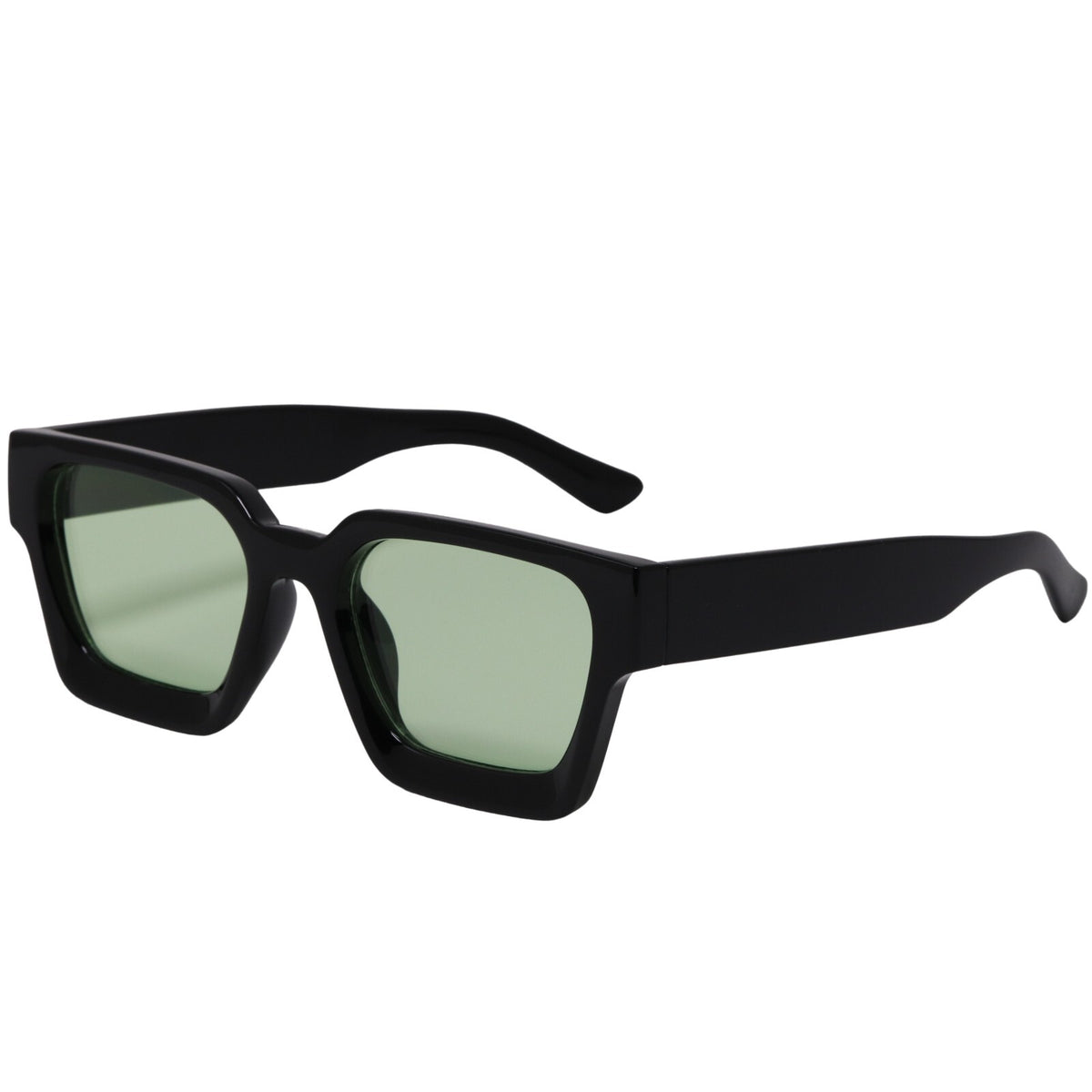 Retro Square Frame Sunglasses for Women Men Fashion Chunky Rectangle Sun Glasses