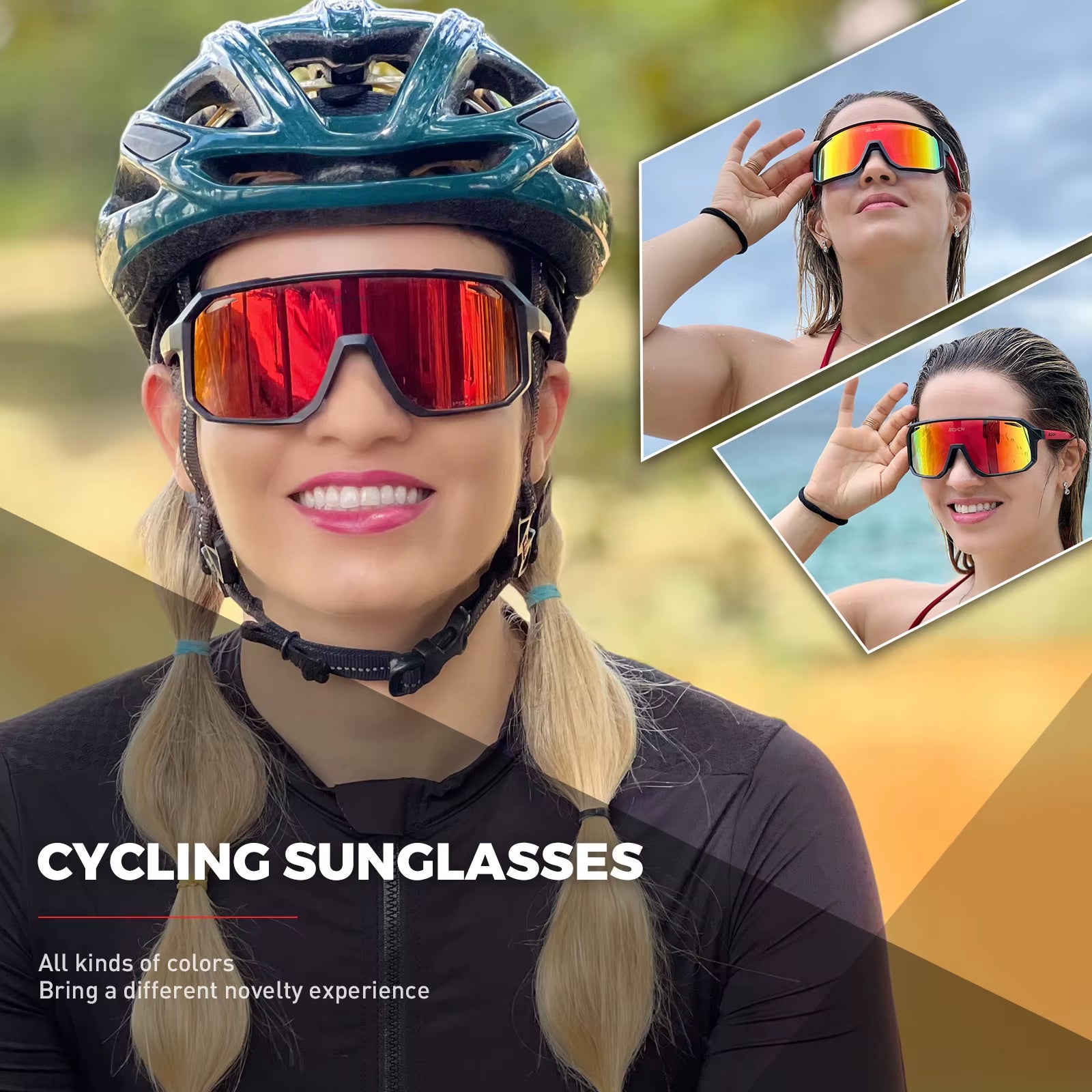 Cycling Glasses Outdoor Sports Bicycle Sunglasses Men MTB Cycling Sunglasses Women Road Bike Glasses