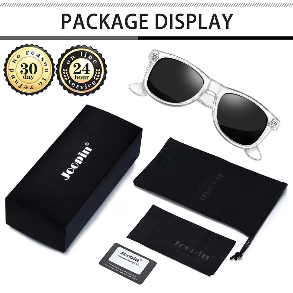 Square Sunglasses Polarized UV Protection Retro Trendy Designer Sun Glasses for Men Women