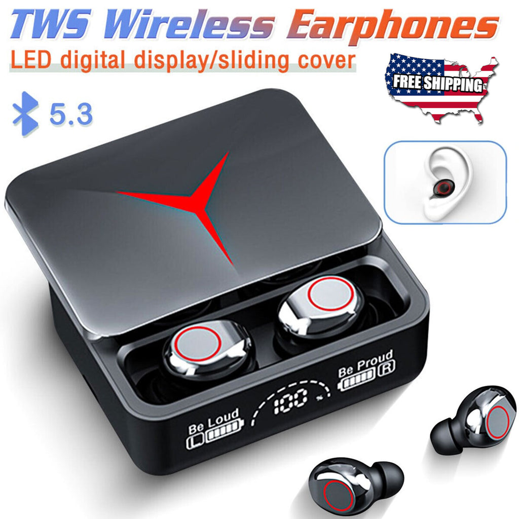 Wireless Bluetooth In-Ear Headphones Bluetooth 5.3 Earbuds Earphones Headsets US