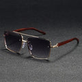 Cavaro | Shades – Vintage Metal Frame Sunglasses with UV Protection