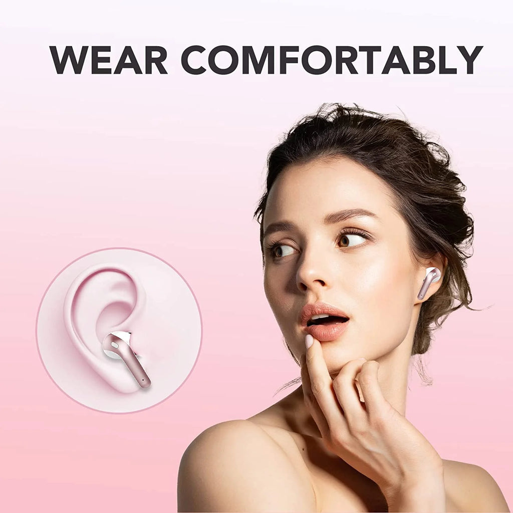 VEATOOL X15 Wireless Earbuds Bluetooth 5.3 Headphones,72H Hi-Fi Stereo Deep Bass Earphones with Noise Cancelling Mic IP7 Waterproof Sport Headset with LED Power Display for Laptop Pad Phones