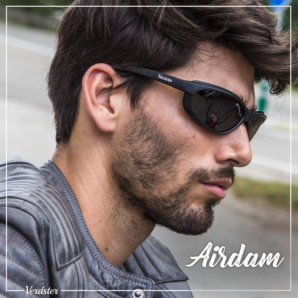 Sunglasses for Men - Sports Polarized Mens Sunglasses UV400 Protection - Comfortable Foam Padded Design - Airdam