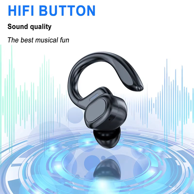 Sports Wireless Earphones BT over Ear Buds with Earhooks Sports Earphones Running In-Ear Headphones Vv2
