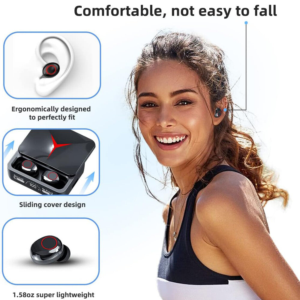 Wireless Bluetooth In-Ear Headphones Bluetooth 5.3 Earbuds Earphones Headsets US