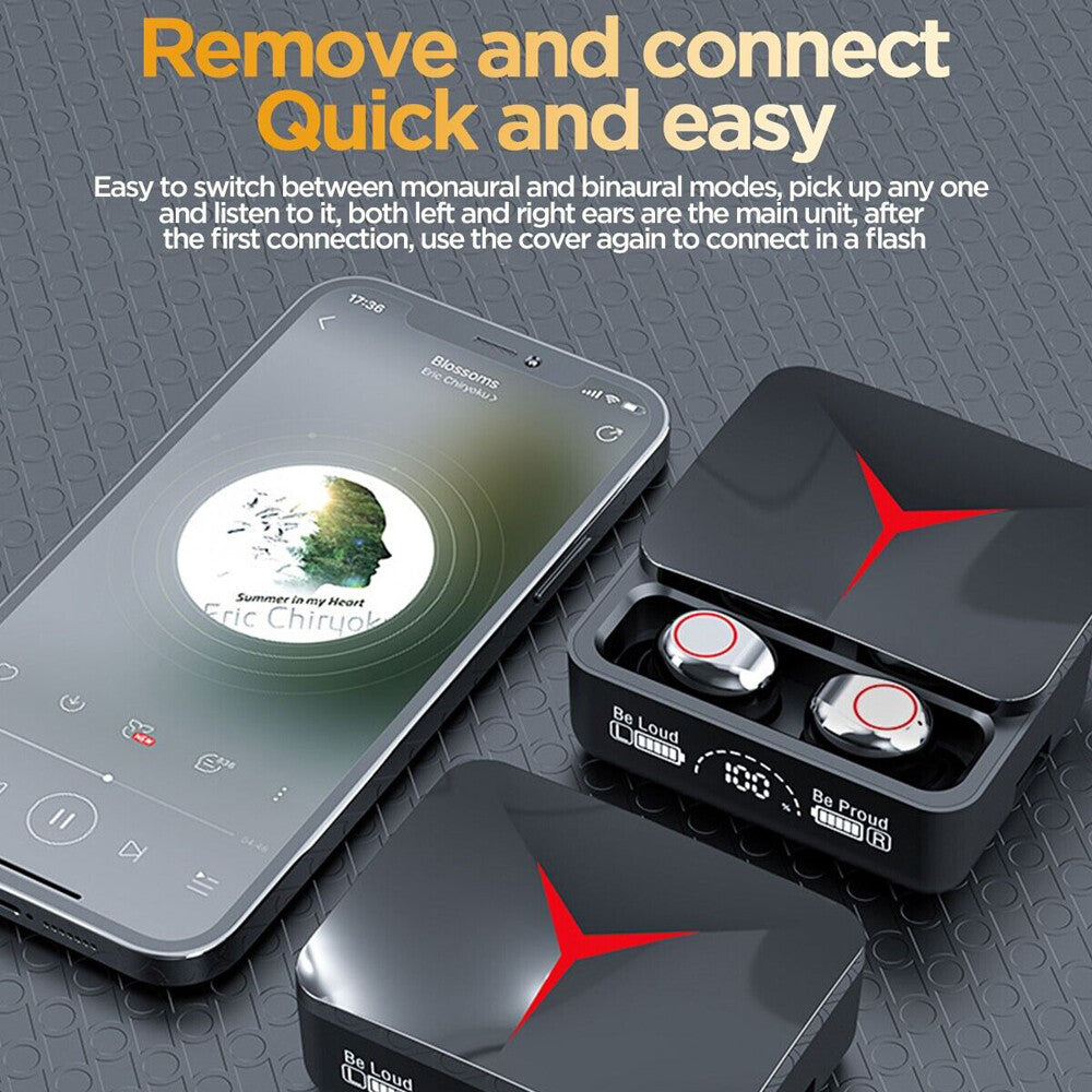 Wireless Bluetooth In-Ear Headphones Bluetooth 5.3 Earbuds Earphones Headsets US