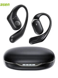 Wireless Headphones Open Ear Earbuds Bluetooth 5.4 Earphones with 60 Hrs Playtime HD Stereo Deep Bass Earhooks Headest for Sport